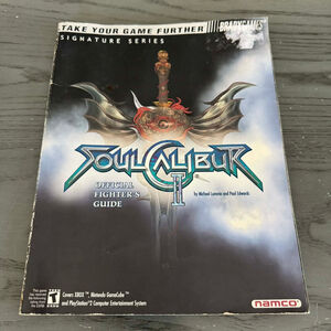 BradyGames Soulcalibur II Official Fighter's Guide ISBN 0-7440-0256-7